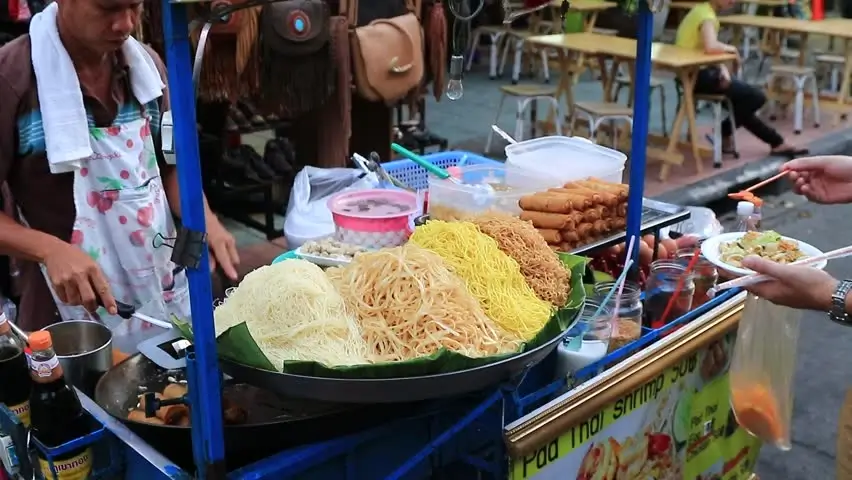 Street food vendor in Thailand